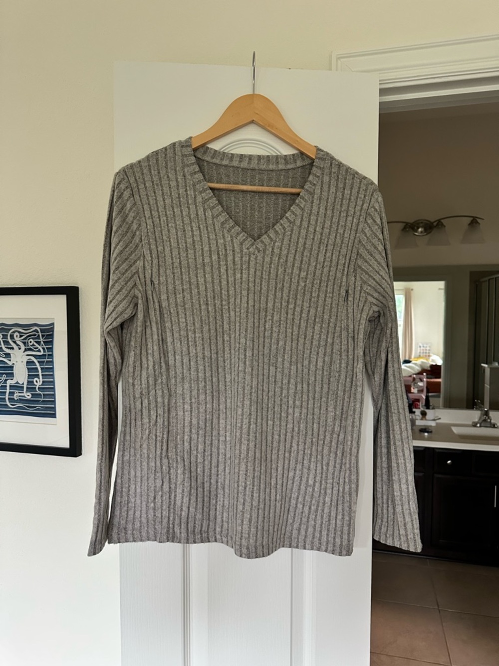 Zippers on each side for nursing! 🤱Ribbed V-Neck Sweaters (3 pack)